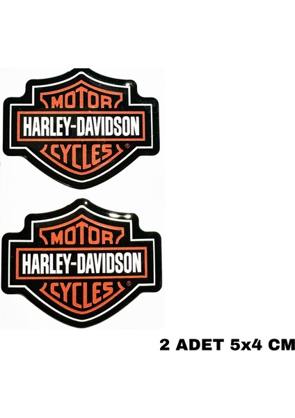Harley Davıdson Damla Sticker