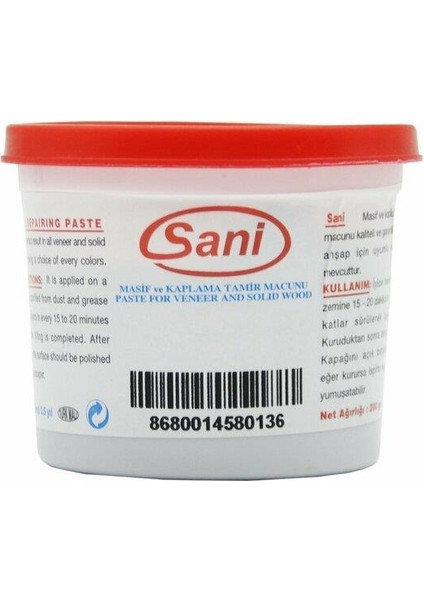 Tamir Macunu Beyaz 200 Gr