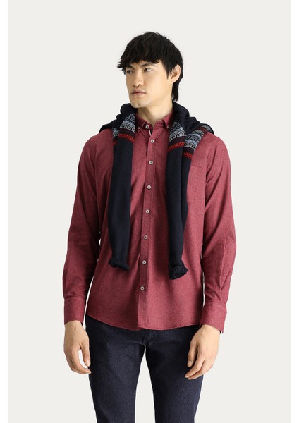 Uzun Kol Regular Fit Oduncu Gömlek