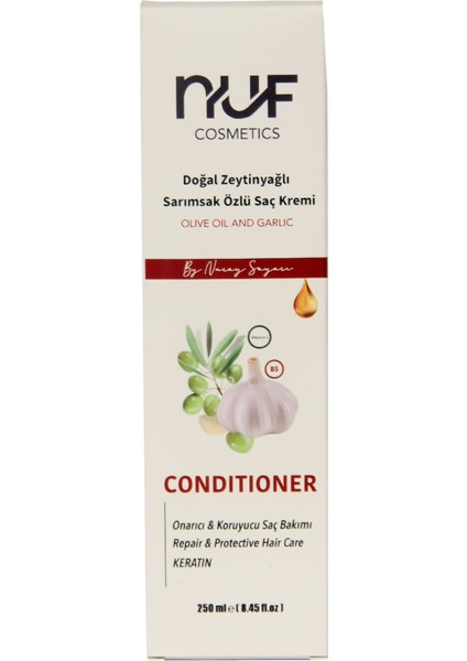 Saçları Canlandıran Sarımsak Özlü Onarıcı Saç Bakım Kremi - 150ml