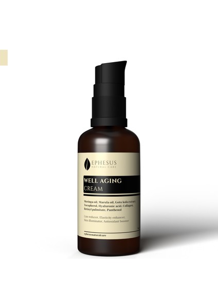 - Well Aging Cream, Esneklik Artırıcı Anti-Aging Krem