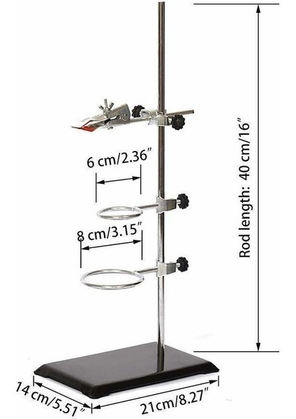 Laboratuvar Metal Laboratuvar Standı Seti (Yurt Dışından)
