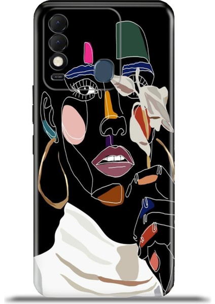 Tecno Spark 8t Kılıf Esnek Silikon Kamera Koruma 4K Desenli Özel Tasarım - Harmony