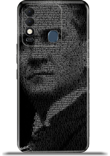 Tecno Spark 8t Kılıf Esnek Silikon Kamera Koruma 4K Desenli Özel Tasarım - Gençliğe Hitabe