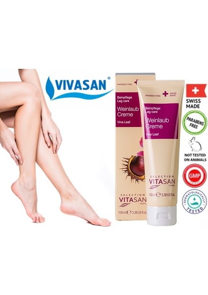 Vivasan Uzum Yapraklı Ayak Kremı 100 ml