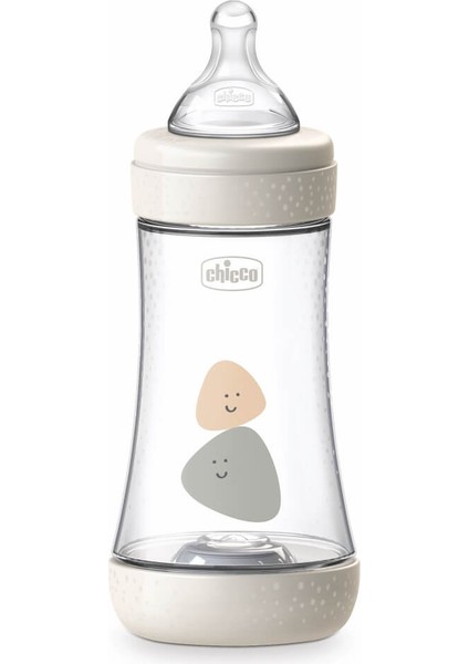 Perfect5 Antikolik Pp Orta Akış Biberon 240 ml - Krem