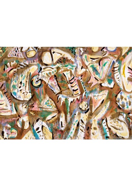 No.10 Abstract Composition 1000 Parça Puzzle
