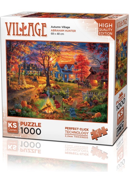 Autumn Village 1000 Parça Puzzle