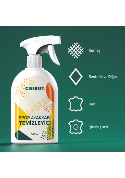 Spor Ayakkabı Temizleyici 500 ml