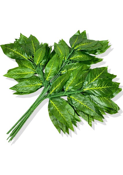 Sarı Mineli Yeşil Ceviz Demet 12 Adet 70 cm