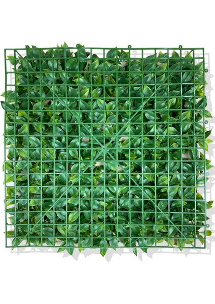 Yapay Açık Yeşil Limon Yaprağı Bitki Duvar Kaplama 50X50 cm indirimleri
