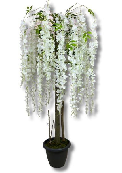 Yapay Beyaz Akasya Ağacı 180 cm Üretim Saksısı fırsatları