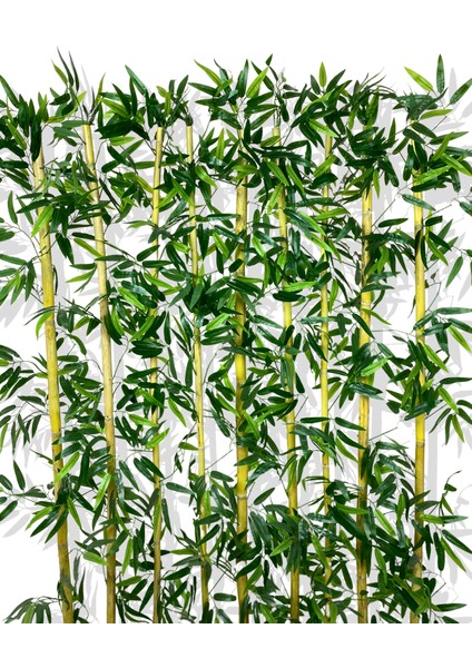 Bambu Seperatör 180 cm 9 Adet Bambu 100 cm Antrasit Saksı indirimleri