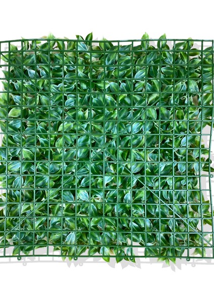 Yapay Beyaz Detaylı Limon Yaprağı Bitki Duvar Kaplama 50X50 cm indirimleri