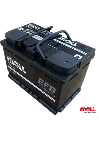 12V 74 Ah Efb Start Stop Akü 2025 Ü.T