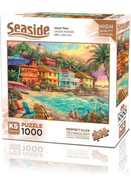 Island Time 1000 Parça Puzzle