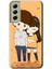 Galaxy S21 Fe Kılıf Hd Desen Baskılı Arka Kapak + Kırılmaz Cam - Şıpsevdi Çift 1