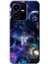 Vivo Y35S Kılıf Hd Desen Baskılı Arka Kapak + Kırılmaz Cam - Gezegen Karışımı 1