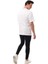 Oversize Basic Erkek T-Shirt Beyaz 5000 4