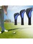 Golf Kulübü Baş Örtüsü 1 3 5 7 x Fairway Woods Boyunlu Örgü Mavi (Yurt Dışından) 3