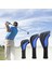 Golf Kulübü Baş Örtüsü 1 3 5 7 x Fairway Woods Boyunlu Örgü Mavi (Yurt Dışından) 4