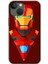 Apple iPhone 13 Kılıf Hd Desen Baskılı Arka Kapak - Iron Man Çizim 1