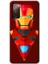 Galaxy S20 Fe Kılıf Hd Desen Baskılı Arka Kapak + Kırılmaz Cam - Iron Man Çizim 1