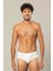 Erdem 3'lü Beyaz Penye Slip 13003 3
