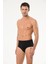 Erdem 3'lü Siyah Penye Slip 13003 3