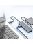 ADS-309D 4 Portlu Usb+Type-C USB 3.0 Çoklayıcı Data Hub Adaptör 5
