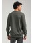 Bisiklet Yaka Haki Regular Custom Sweatshirt 23FWM60144 5