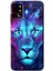 Reeder S19 Max Kılıf Hd Desen Baskılı Arka Kapak - Neon Lion 1