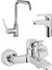 Libra Serisi Banyo-Lavabo-Eviye Bataryası 3'li Set 757576 1