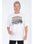 Saints Oversize T-Shirt Beyaz 1