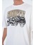 Saints Oversize T-Shirt Beyaz 4