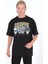 Saints Oversize T-Shirt Siyah 1