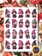 Blackpink Gnome Sticker Set A4 Boyutunda 1 Sayfa Özell Illüstrasyon Tasarım 1