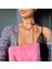 Pinky Lady Siyah Ipli Incili Kalp Choker Kolye 2