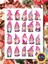 Barbie Gnome Christmas Sticker Set A4 Boyutunda 1 Sayfa Özell Illüstrasyon Tasarım 1
