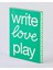 L Write Love Play Noktalı Defter 5