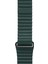 Tüm Watch Modelleriyle Uyumlu Vegan Deri Mıknatıslı Koyu Yeşil Saat Kordonu 38-40-41 mm 1