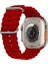 Tüm Watch Modelleriyle Uyumlu Ayarlanabilir Ocean Silikon Kırmızı Saat Kordonu 38-40-41MM 4