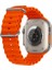 Tüm Watch Modelleriyle Uyumlu Ayarlanabilir Ocean Silikon Turuncu Saat Kordonu 38-40-41MM 3