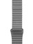 Tüm Watch Modelleriyle Uyumlu Vegan Deri Mıknatıslı Gri Saat Kordonu 38-40-41 mm 1