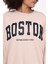 Kadın Bisiklet Yaka Baskılı Sweatshirt 5