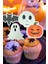 Cadılar Bayramı Kürdan Süsleri Cupcake Süsleri Lüks Büyük Boy 10LU Paket 1