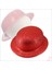 Simli Melon Şapka, 27CM x 7cm x 1 Adet - Kırmızı 1