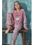 Pijama Evi Pudra Relax Panda Desenli Kız Çocuk Peluş Pijama Takım 1