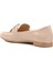 514508 Bej Kadın Loafer Ayakkabı 4
