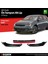 Volkswagen Golf 7,5 Abs Plastik Ön Tampon Alt Lip Kırmızı Ekli 4 Prç. 2018-2020 A+Kalite 2